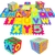 Tapete Eva Infantil 28x28cmx8mm Alfanumérico 36 Peças - loja online