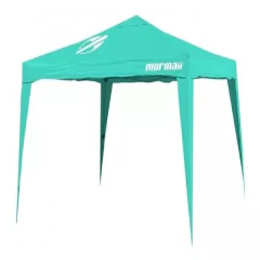 TENDA GAZEBO PRAIA / CAMPO DOBRÁVEL TURQUESA ALUMÍNIO 3X3M MORMAII - CD
