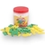 Pote Didático Pequeno EVA 5x3cmx5mm 2 Jogos ABC+Vogais 62 Peças - comprar online