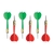 Jogo de Dardos Dupla Face 43cm com Seis Dardos - Rythmoon