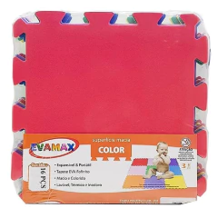 Tapete Eva Infantil 28x28cmx8mm Big Color 16 Peças