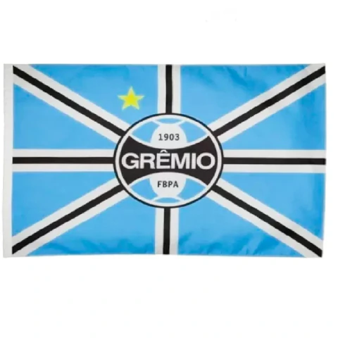 Bandeira Torcedor Grêmio 1 Face 130x90cm - Oficial Licenciada