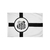 Bandeira Oficial do Santos 68x98cm Dupla Face 1,5 Panos