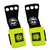 Hand Grip Couro com Munhequeira Elástica Neon 2 em 1 Be Stronger
