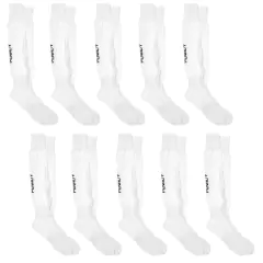 Kit 10 Meião Futebol Branco Adulto Matis VIII Penalty