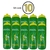 Kit 10 Squeeze Automático Verde e Amarelo 1lt Edição Copa do Mundo