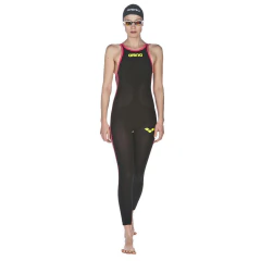 Maiô de Natação Feminino R-Evo Powerskin Long Leg Aberto Arena
