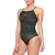 Maiô Feminino Open Slim Zebra 029863 Speedo