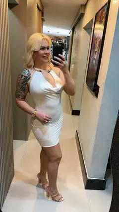 Vestido Aurora detalhe em gargantilha - Savoia Moda
