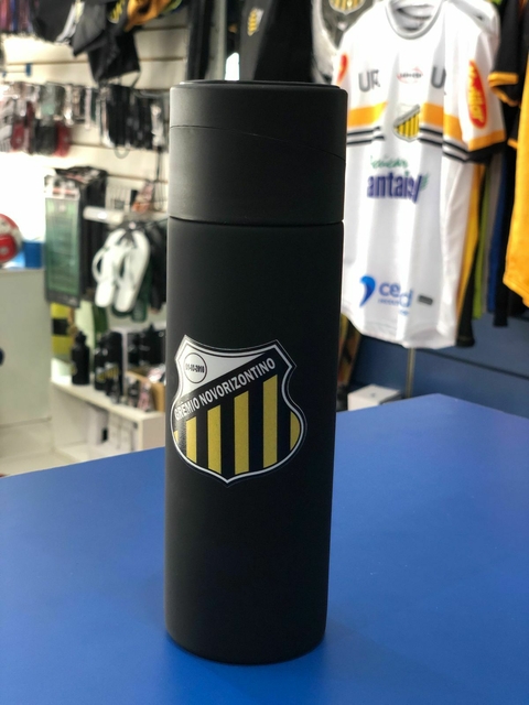 Garrafa Térmica com Suporte para Celular
