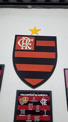 Escudo do Flamengo em Alto Relevo Médio e Grande - comprar online
