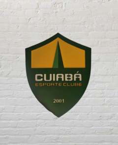 Escudo do Cuiabá em Alto Relevo Médio e Grande - comprar online