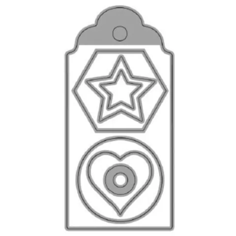 TROQUEL 3 PULG SET TAG + 6PCS