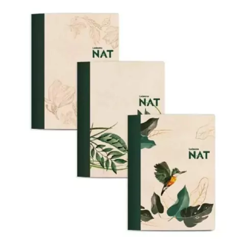 LIBRETA NAT 16X21 TAPA FINA X 42 H =