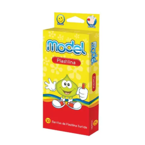 PLASTILINA MODEL X10 BARRAS SURTIDAS