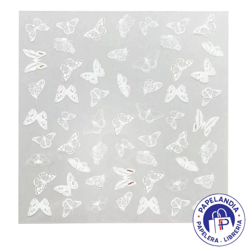 IBICRAFT ACETATO 30*30CM MARIPOSAS 2PCS 600878