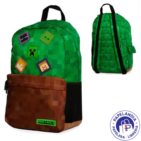 MOCHILAS MOOVING 1636225 MINECRAFT PIXEL 17P