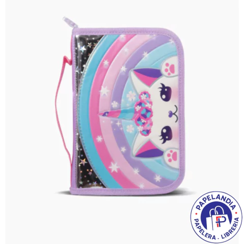 CANOPLA FOOTY F63034 2 CIERRES MAKE UP VIOLETA