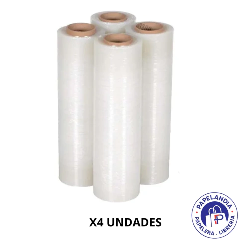FILM STRETCH 50 CM 4.4 KG TRANSPARENTE CAJA X 4