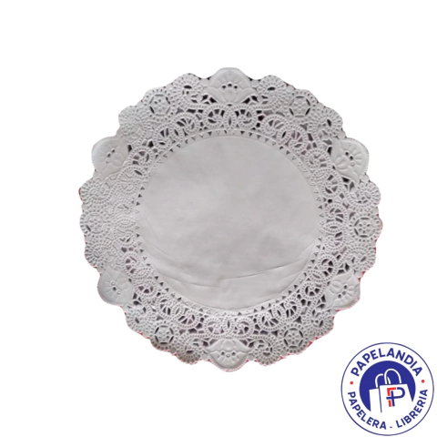 BLONDA REDONDA PLATEADA 15 CM X100 PACOLON