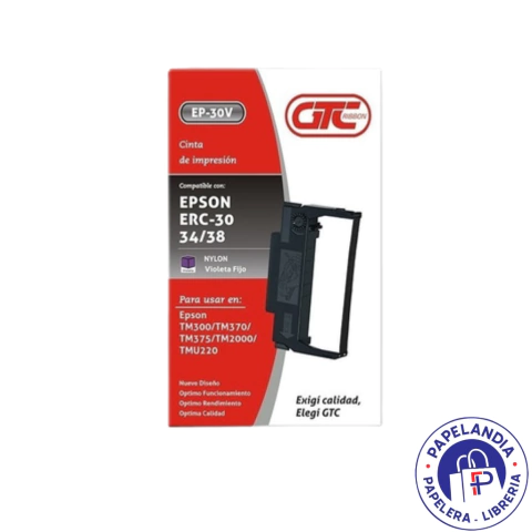 CINTA MAQUINA PARA MAQUINA CALCULAR EP-30V ERC 30 / 34 / 38