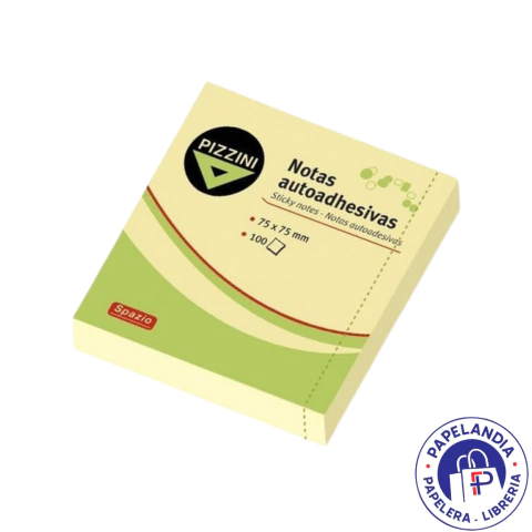 NOTAS ADHESIVAS AMARILLAS 75X75X100HJS NA7575100 - comprar online