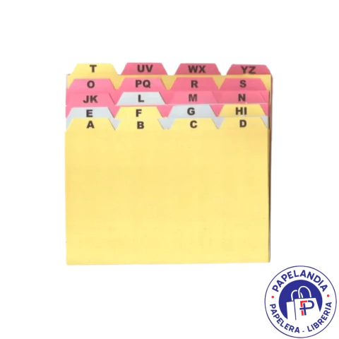 INDICE CARTULINA P/ FICHERO Nº 2 (54021)