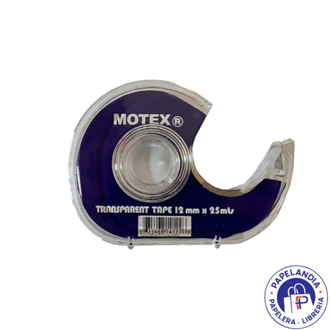 MOTEX CINTA 12MM X 25MTS. C/RACIONADOR 141226 100030 - comprar online