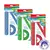 SET DE GEOMETRIA KEYROAD FLEXIBLE X 3 PIEZAS 20CM