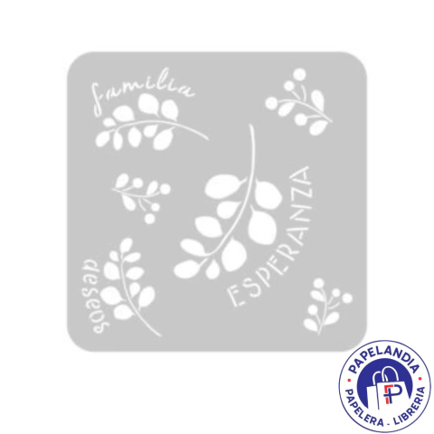 STENCIL 30X30 ESPERANZA 1263