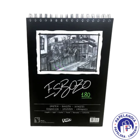 BLOCK ESBOZO 21X29 A4 180GRS 2082