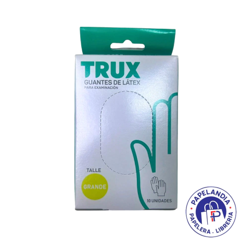 GUANTE LATEX GRANDE CAJITA X 10