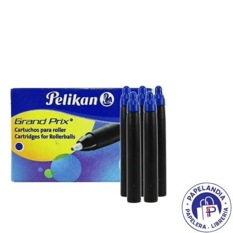 CARTUCHOS PELIKAN P/ROLLER GRAND PRIX X 5 UN