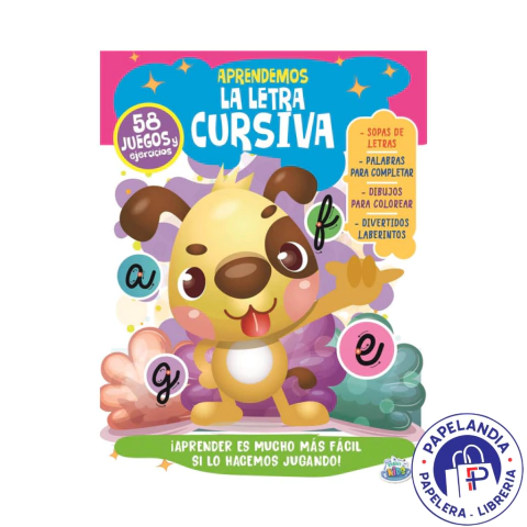 APRENDEMOS. LA LETRA CURSIVA BK-256