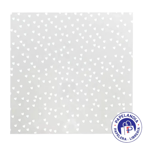 IBICRAFT ACETATO 30*30CM CORAZONES 2PCS 600876