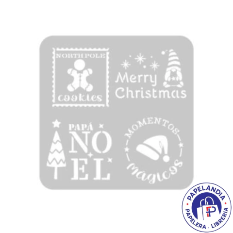 STENCIL 30X30 MOMENTOS MAGICOS 1264