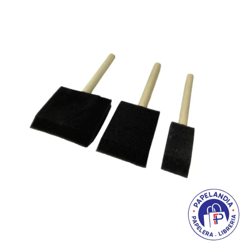PINCEL ESPATULA GE 25/50/75 X3 UNID