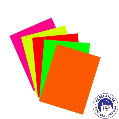 CARTULINA FLUO LUMA X UNID