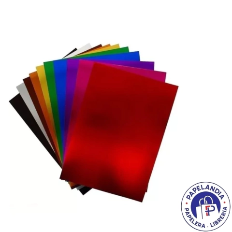 CARTULINA METALIZADA LUMA X UNID