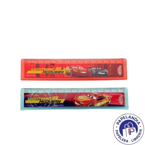 REGLA 15CM CARS