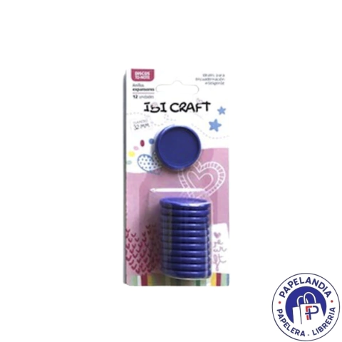 DISCOS DE EXPANSION 32MM. X 12PCS MEDIANO LAVANDA 650240