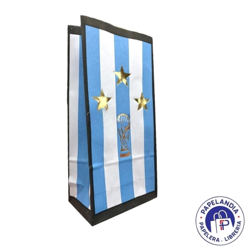 BOLSA CON FUELLE MURILLO CAMPEON DEL MUNDO x10u