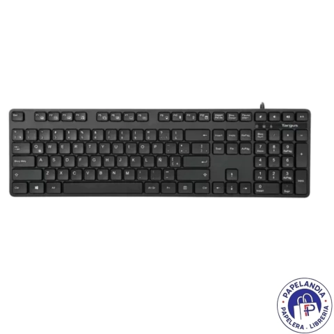 TECLADO TARGUS USB NEGRO AKB30ES
