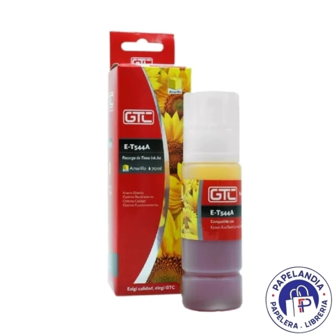 TINTA ALTERNATIVA P / EPSON T544 AMARILLO - 70ML E-T 544 A GTC