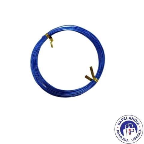 ALAMBRE ALUMINIO AZUL 9 MTS X 1 42558