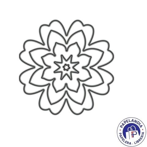 TROQUEL 3 PULG FLORES 658040