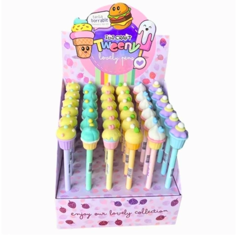 BOLIGRAFO TWEENY BORRABLE EXPO HELADOS 070290