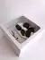 CAJA DE MEDIO HUEVO (CAJA + BASE) 21X21X8CM - comprar online