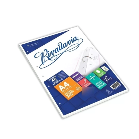 REPUESTO A4 RIVADAVIA 48 HJS CUAD C/BANDA 493123