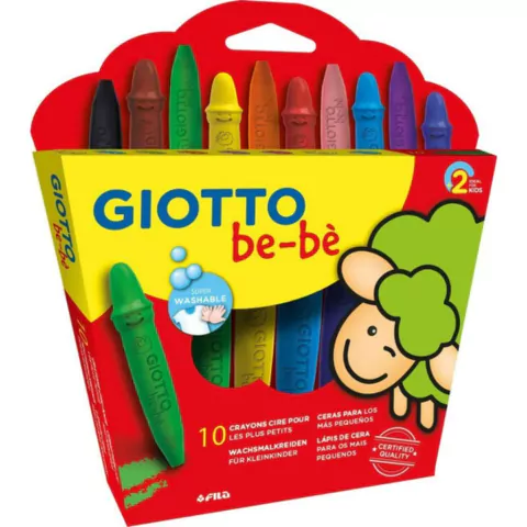 CRAYONES GIOTTO BEBE X 10
